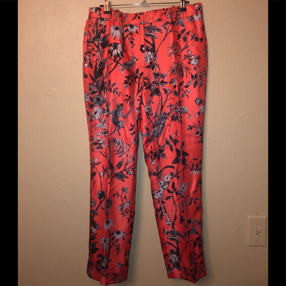 J Crew Collection Ratti Monkey print silk pants - Picture 4 of 11